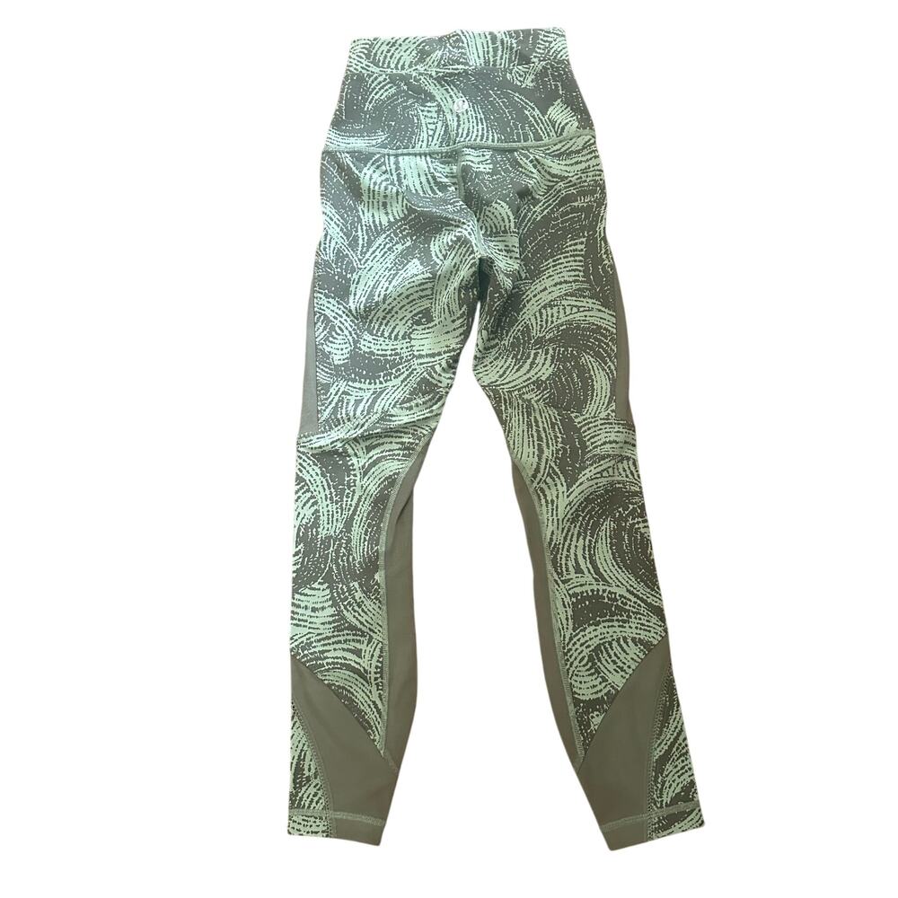 Lululemon Highest Times Pant Mini Wavy Desert Olive Fatigue Green